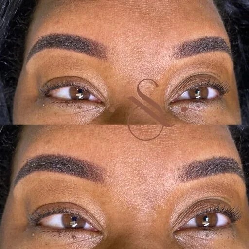 Lucia Santana Beauty brow work 6