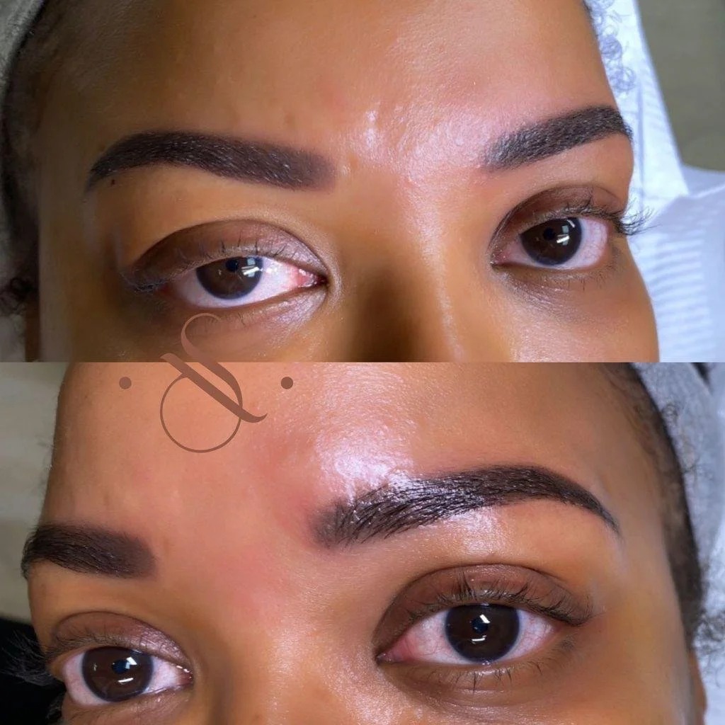 Lucia Santana Beauty brow work 51