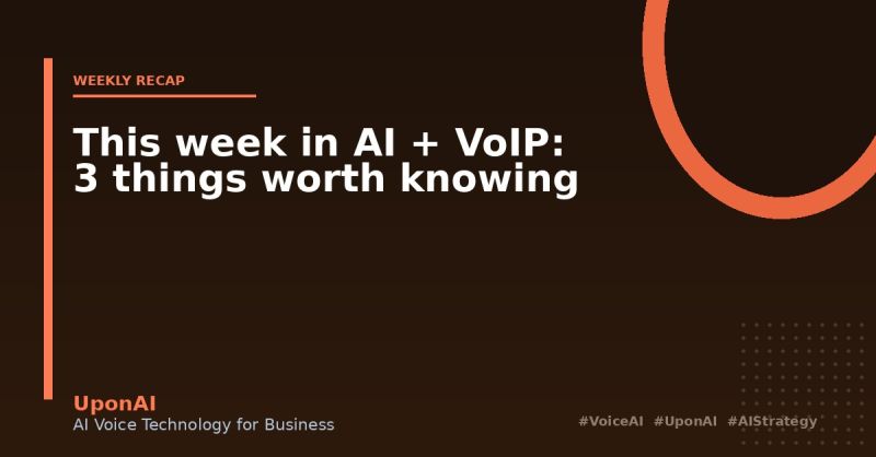 This week, we talked about something most businesses overlook: the phone.