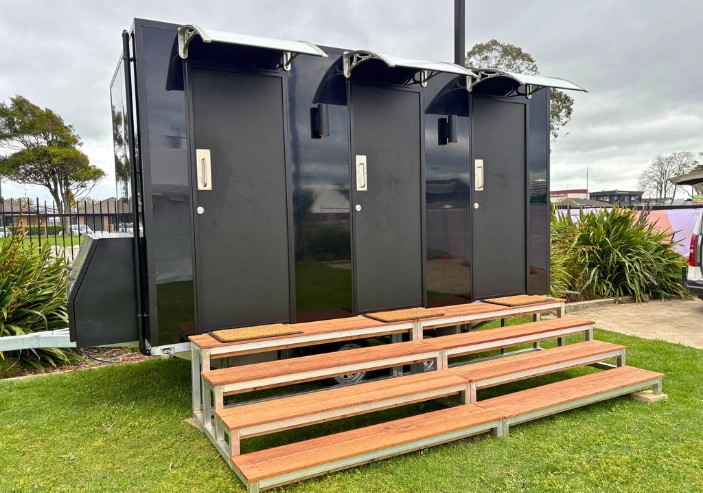 Luxury portaloo hire in Manawatū for weddings, private events and corporate functions