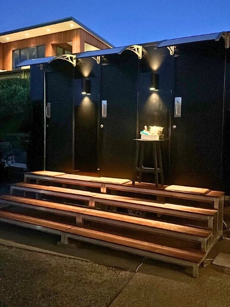 Luxury portaloo hire for outdoor weddings in Manawatū and Palmerston North