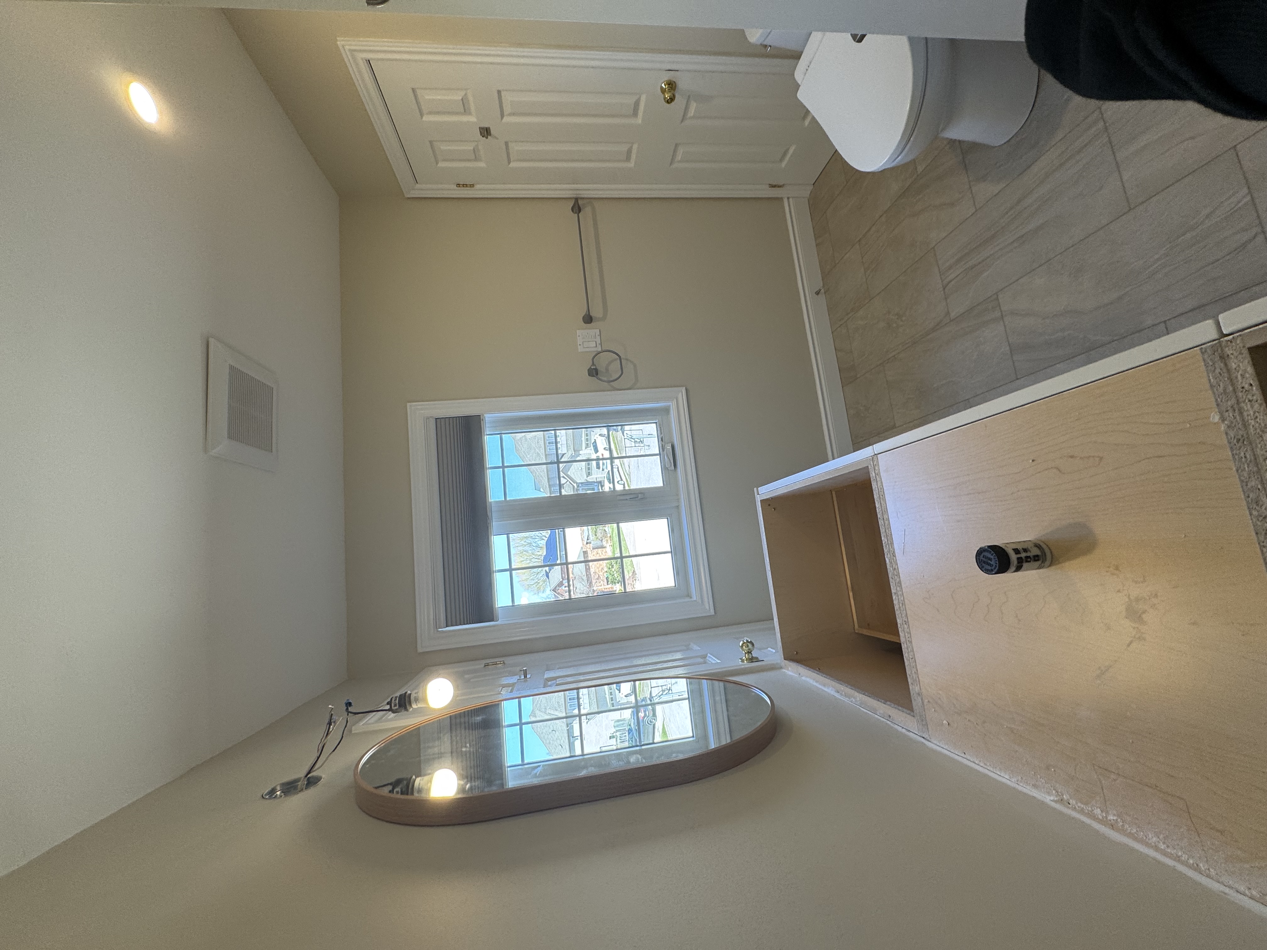 Painted bathroom in Cambridge by Premier Pro Painting