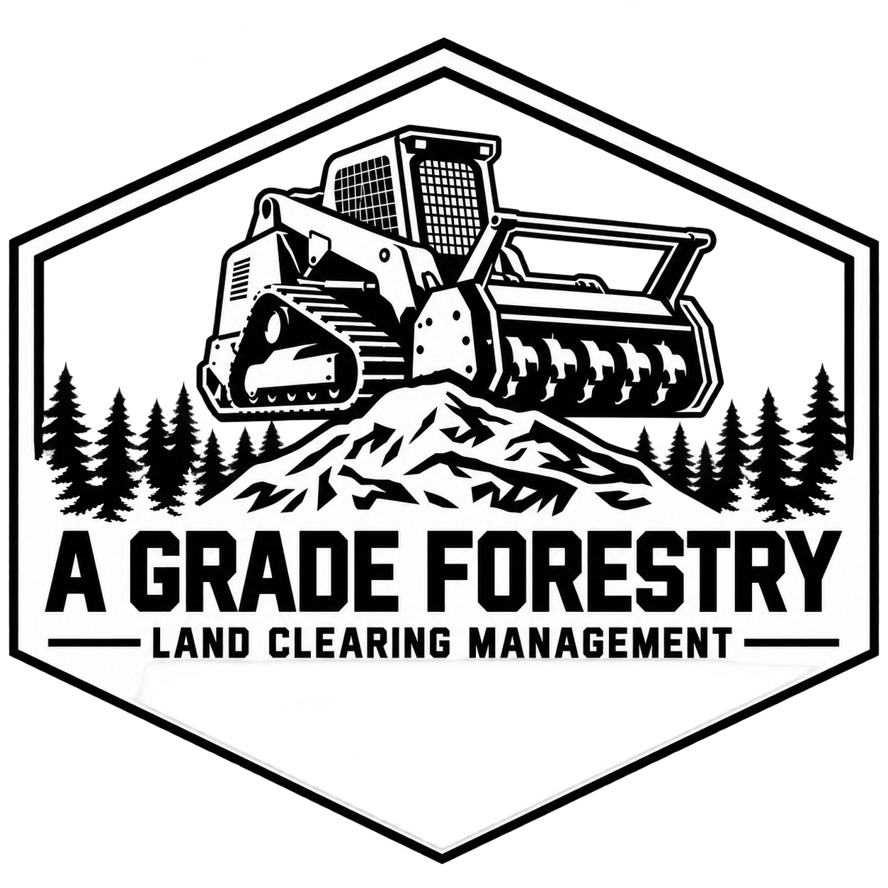 A Grade Forestry & Land Clearing logo