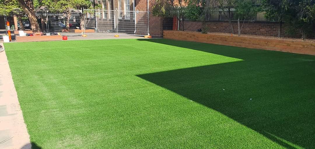 Turf installation result
