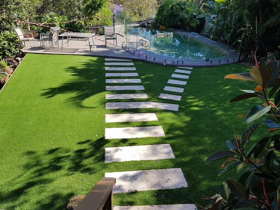 Turf installation result