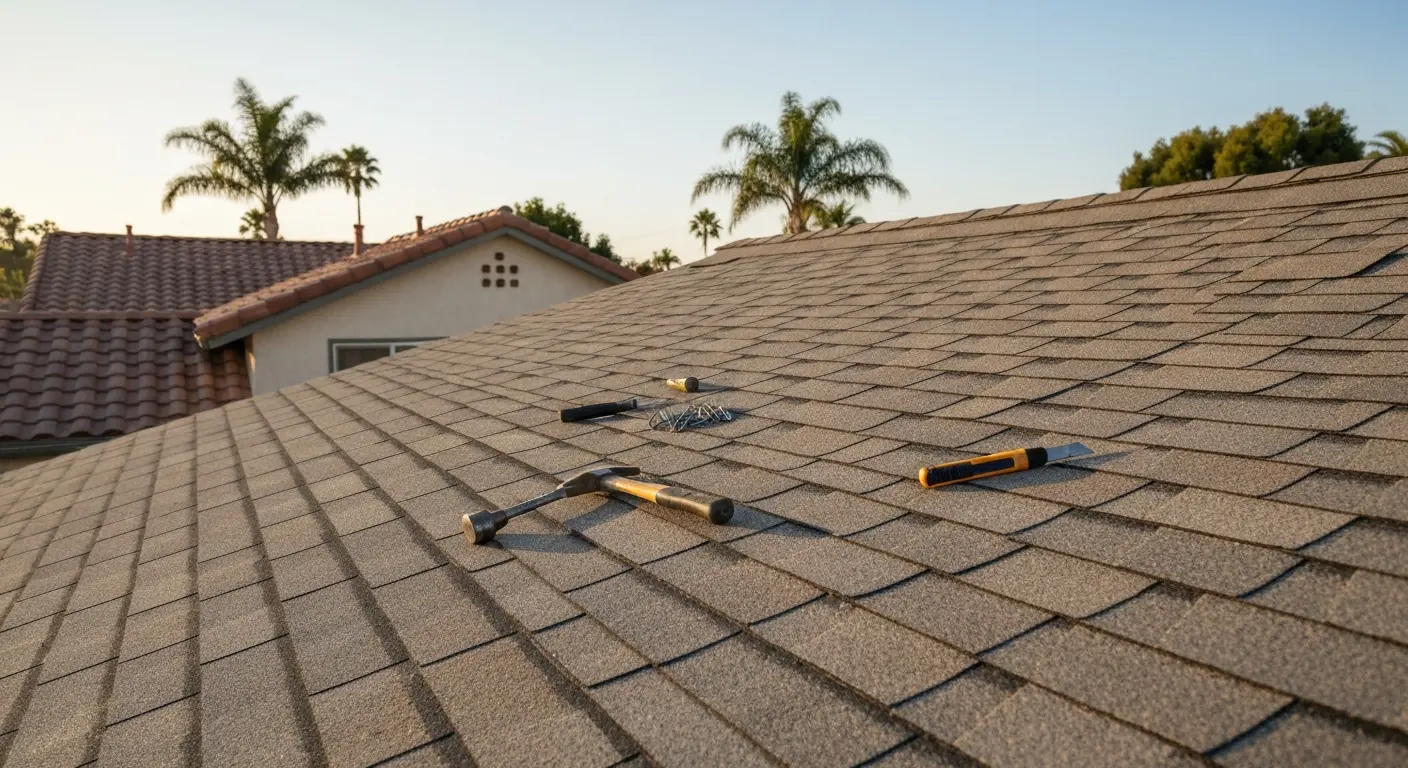 Roof repair service in Anaheim