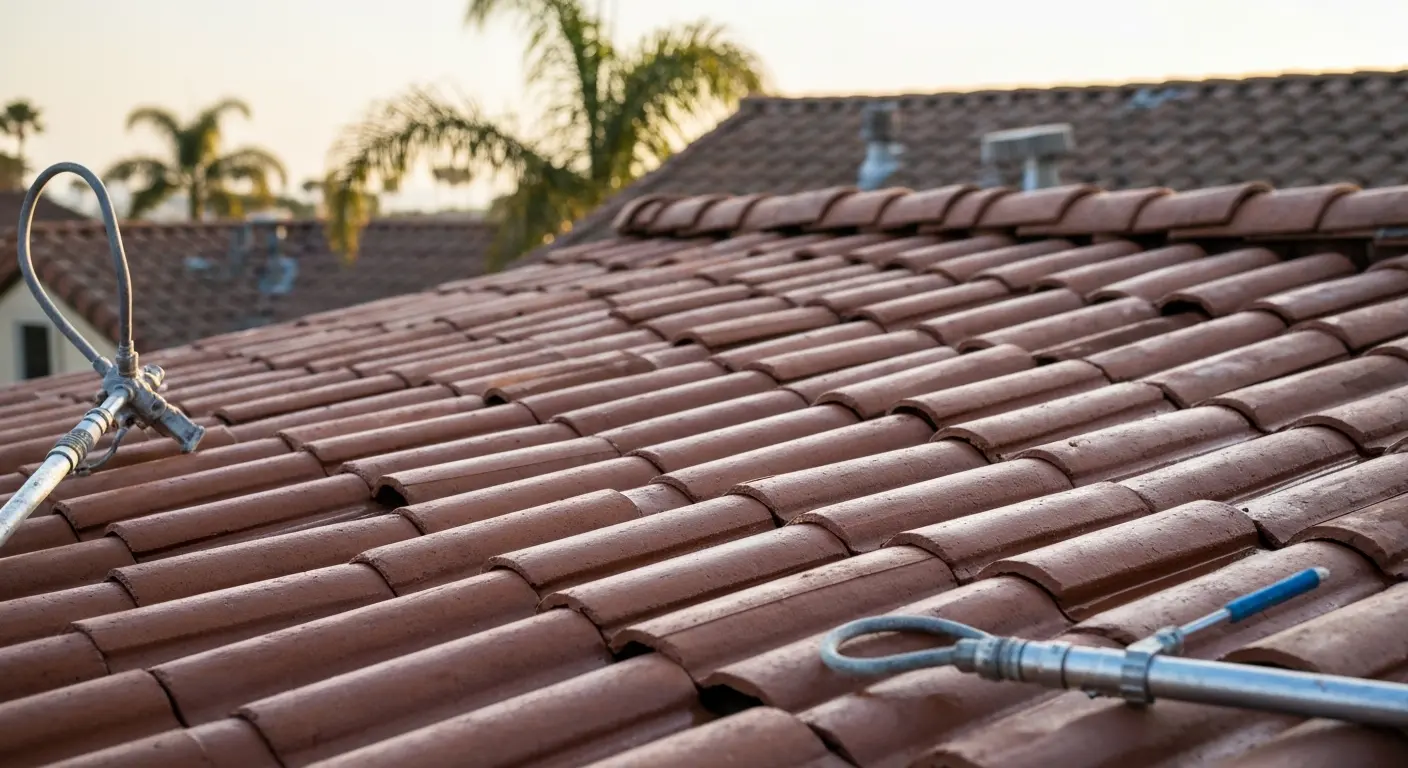 Roof restoration Newport Beach