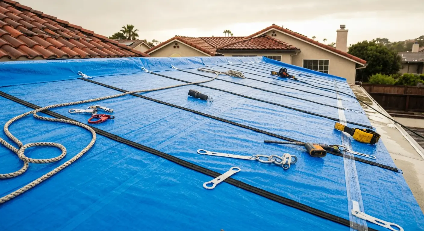 Emergency roof repair