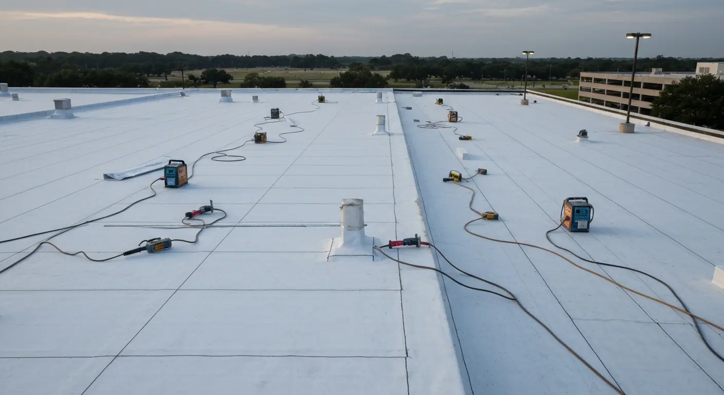 Commercial roof repair