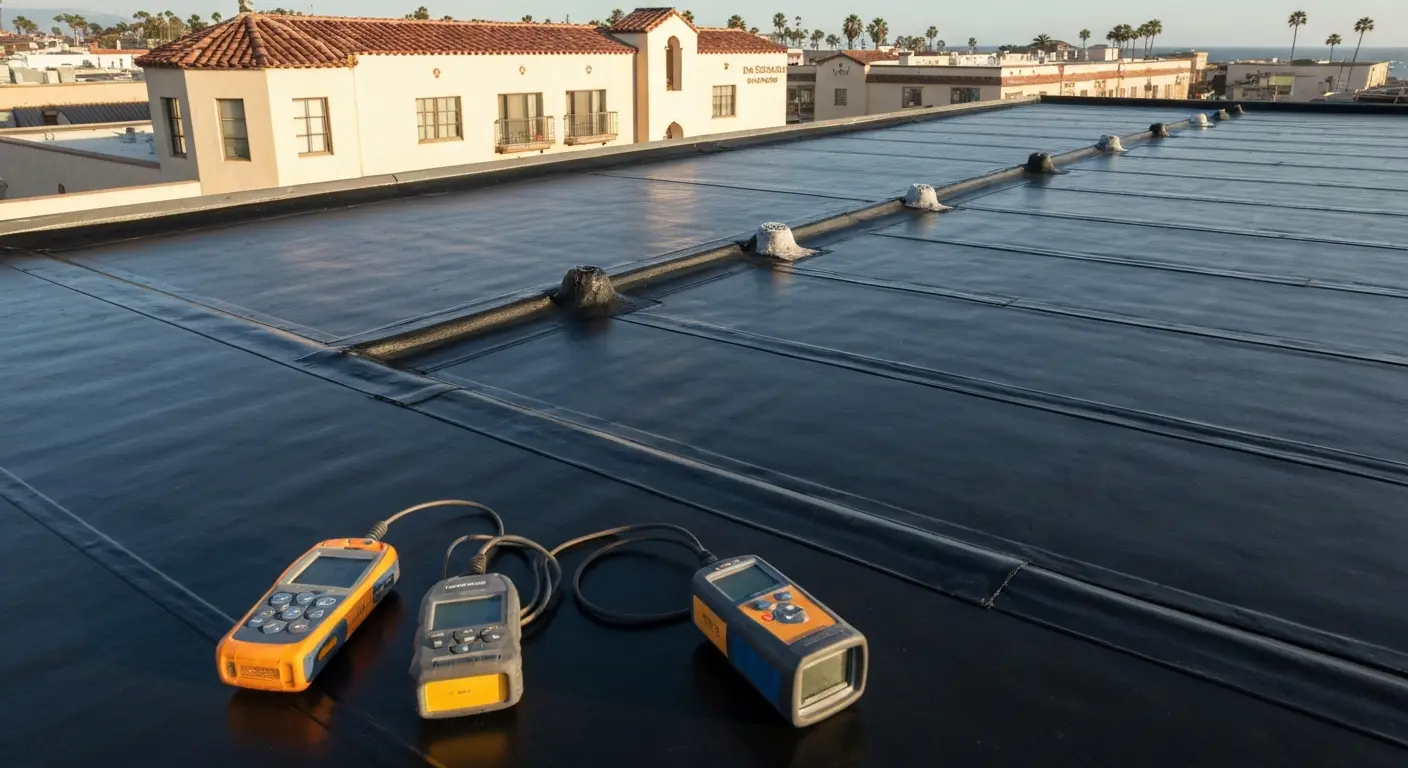 Commercial roof management