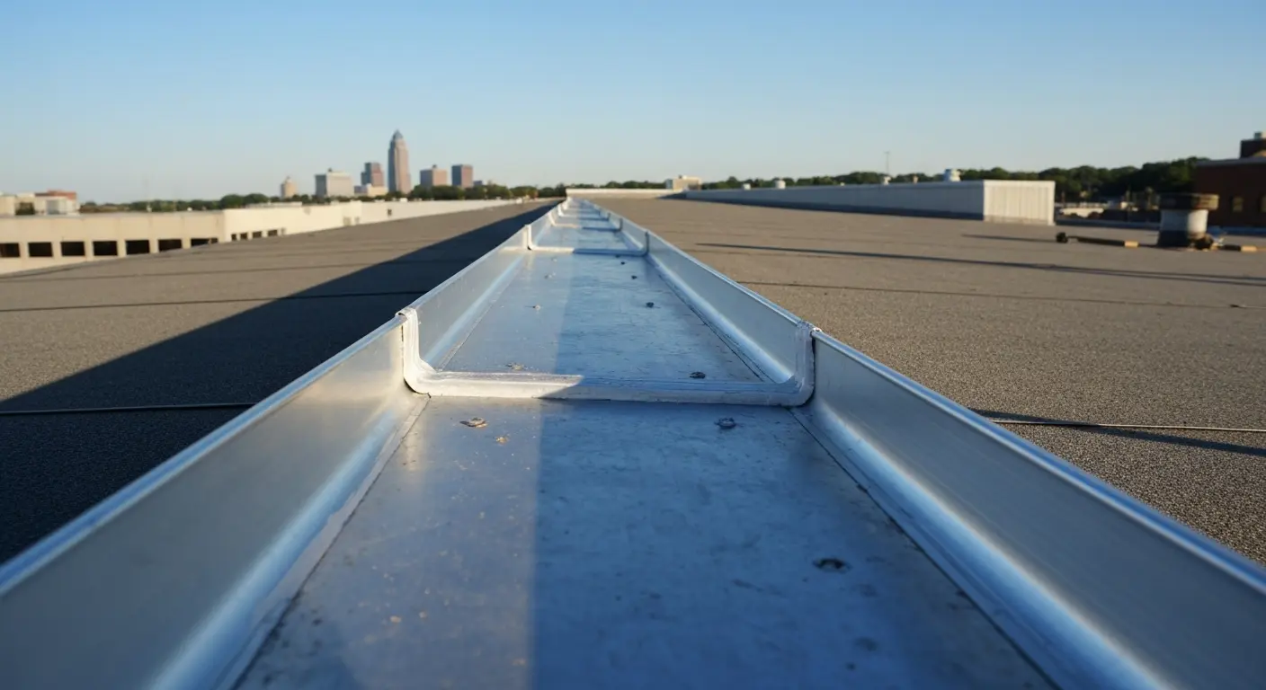 Commercial roof leak repair