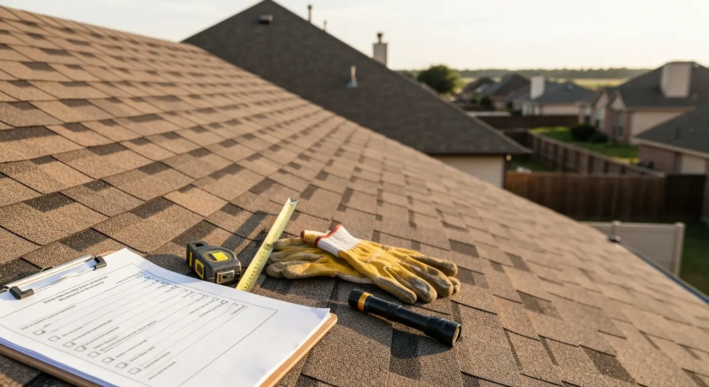 Property management roofing service