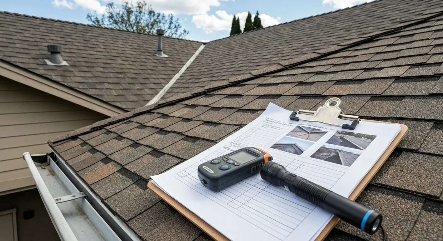 Roof inspection for insurance