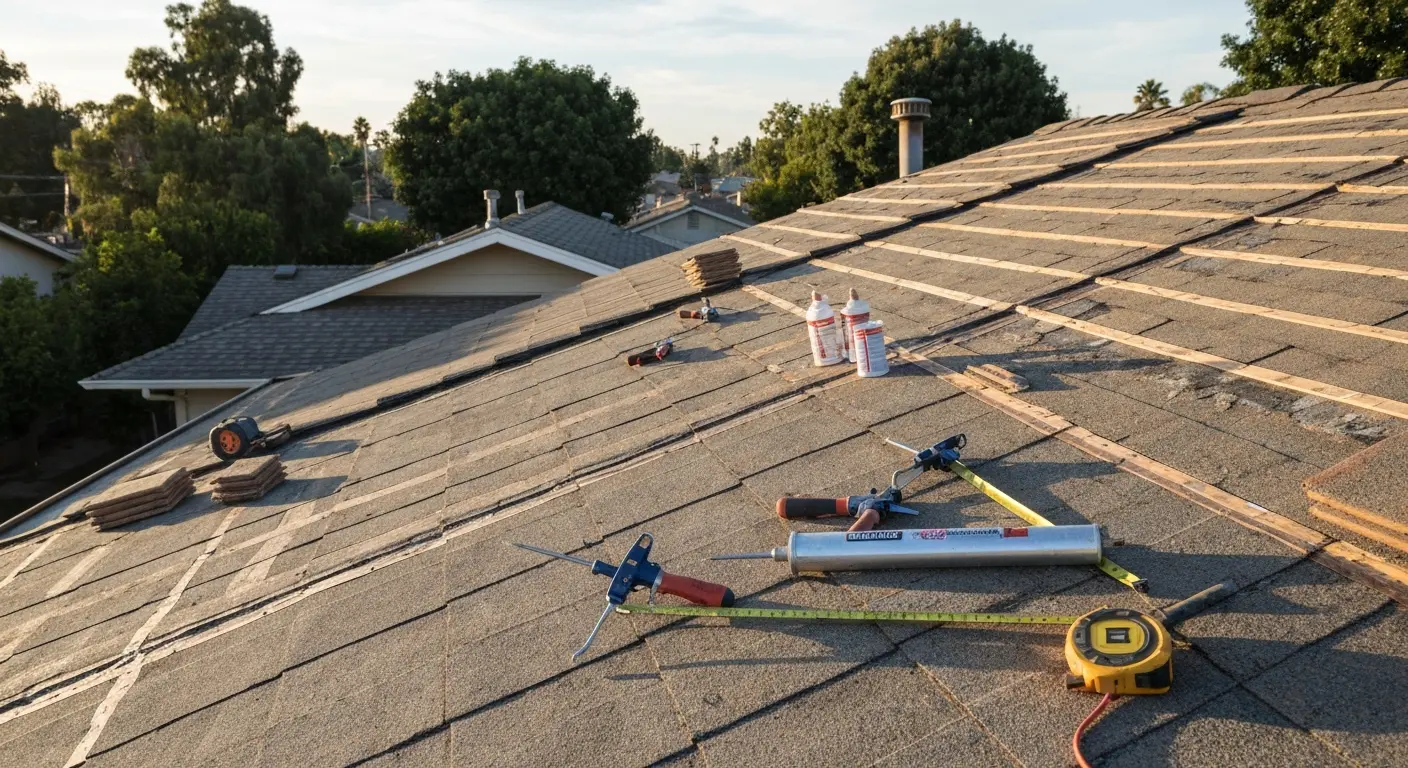 Roof restoration and weatherproofing