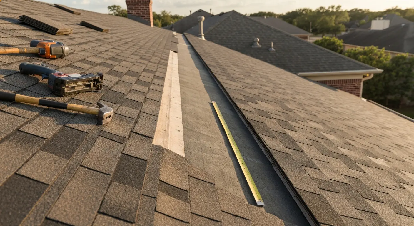 Residential roof repair