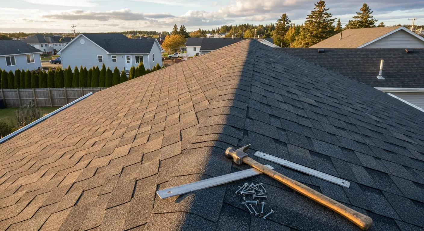 Roof replacement installation