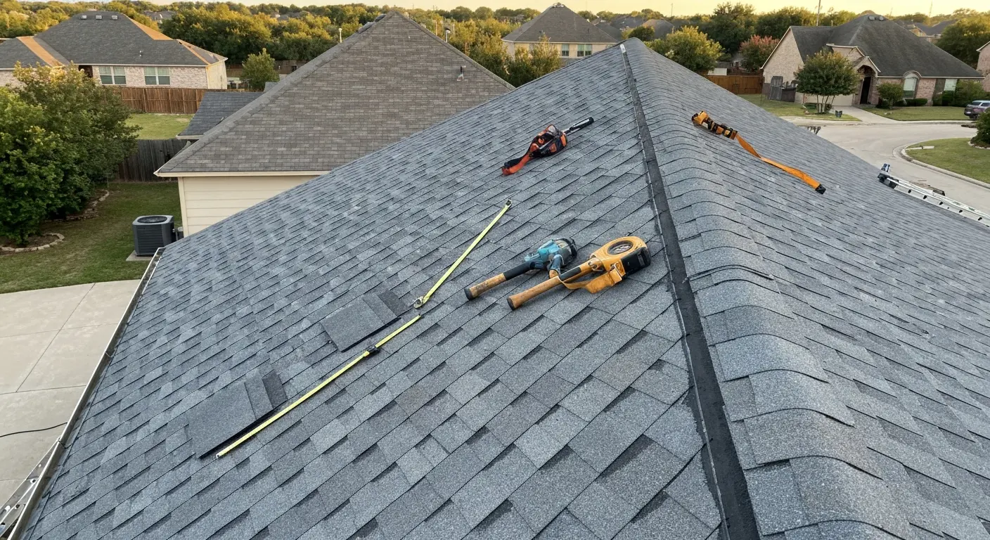 Roof replacement project