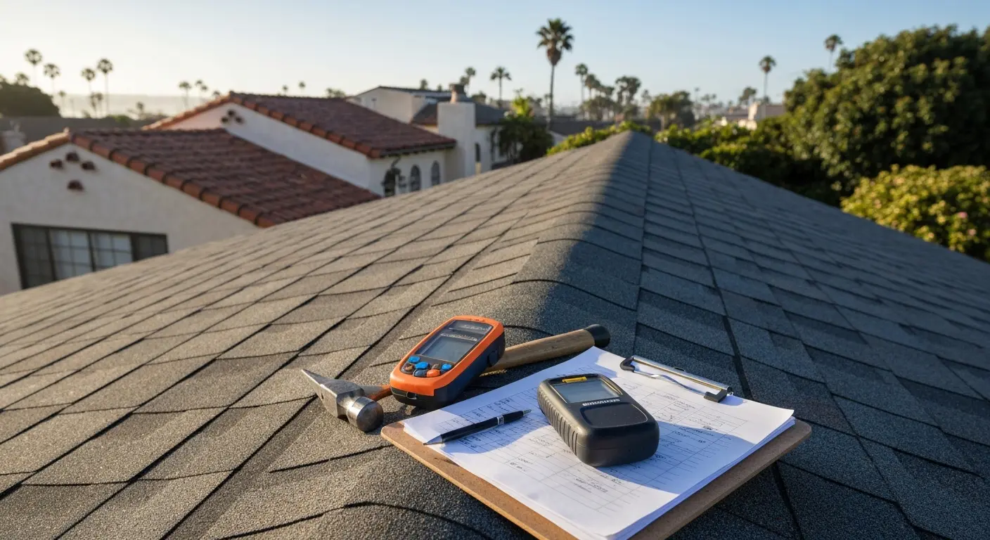 Roof inspection Long Beach CA