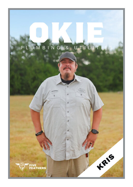 Okie Plumbing and Utilities crew member