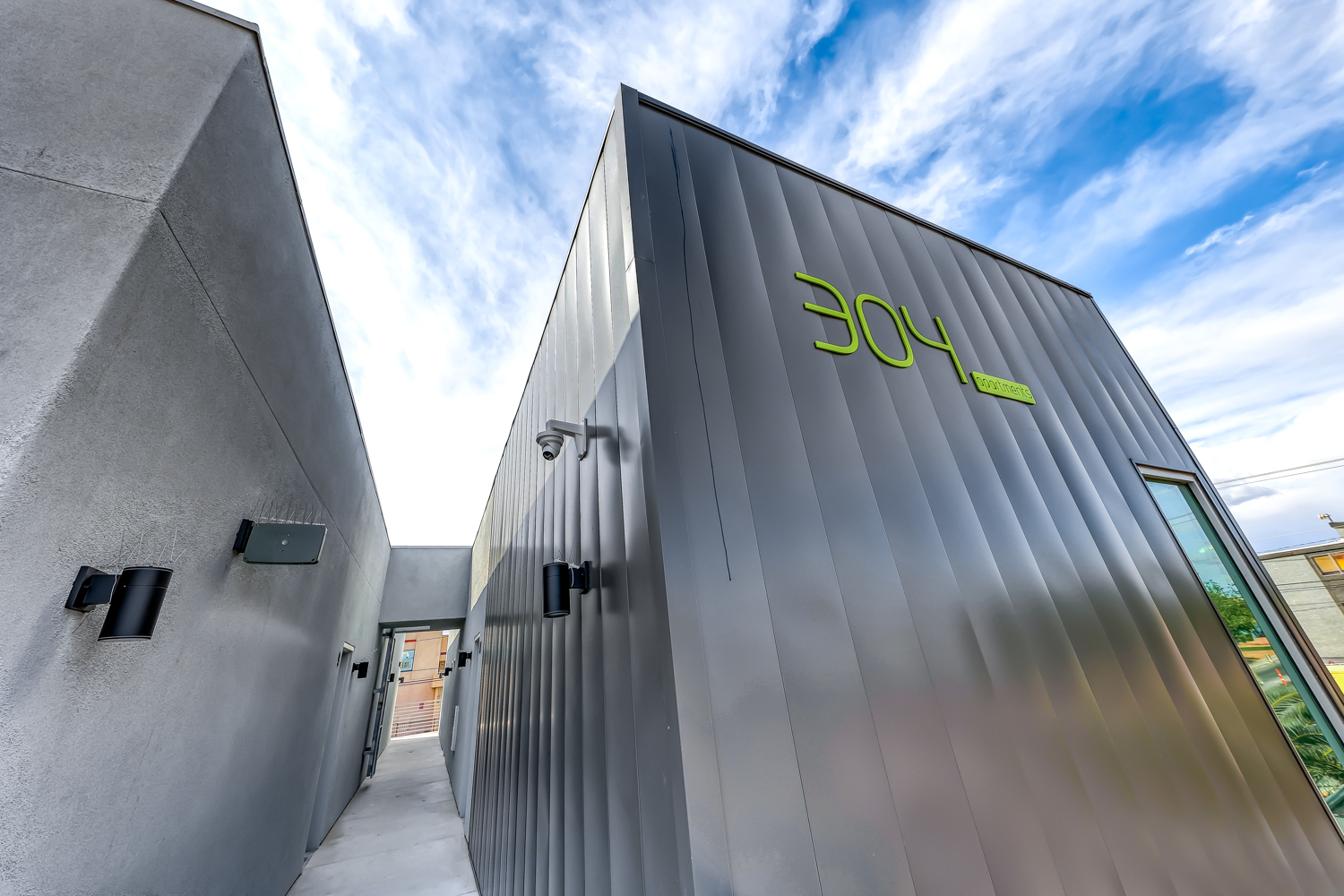 Exterior with 304 address signage