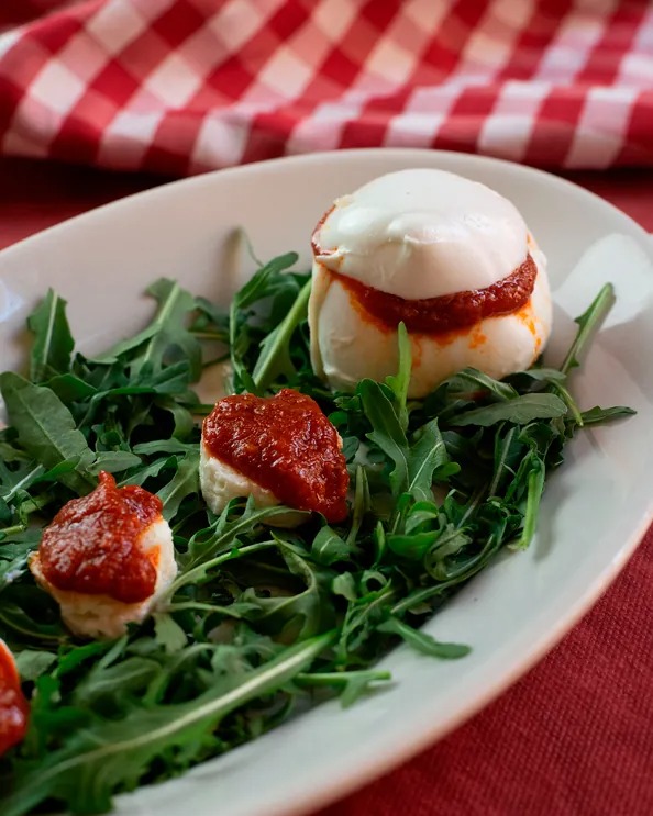 Mozzarella ripiena — Tandem Ragù Napoli