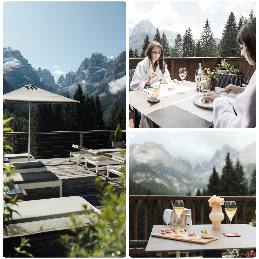 Pranzo gourmet al Biohotel Hermitage