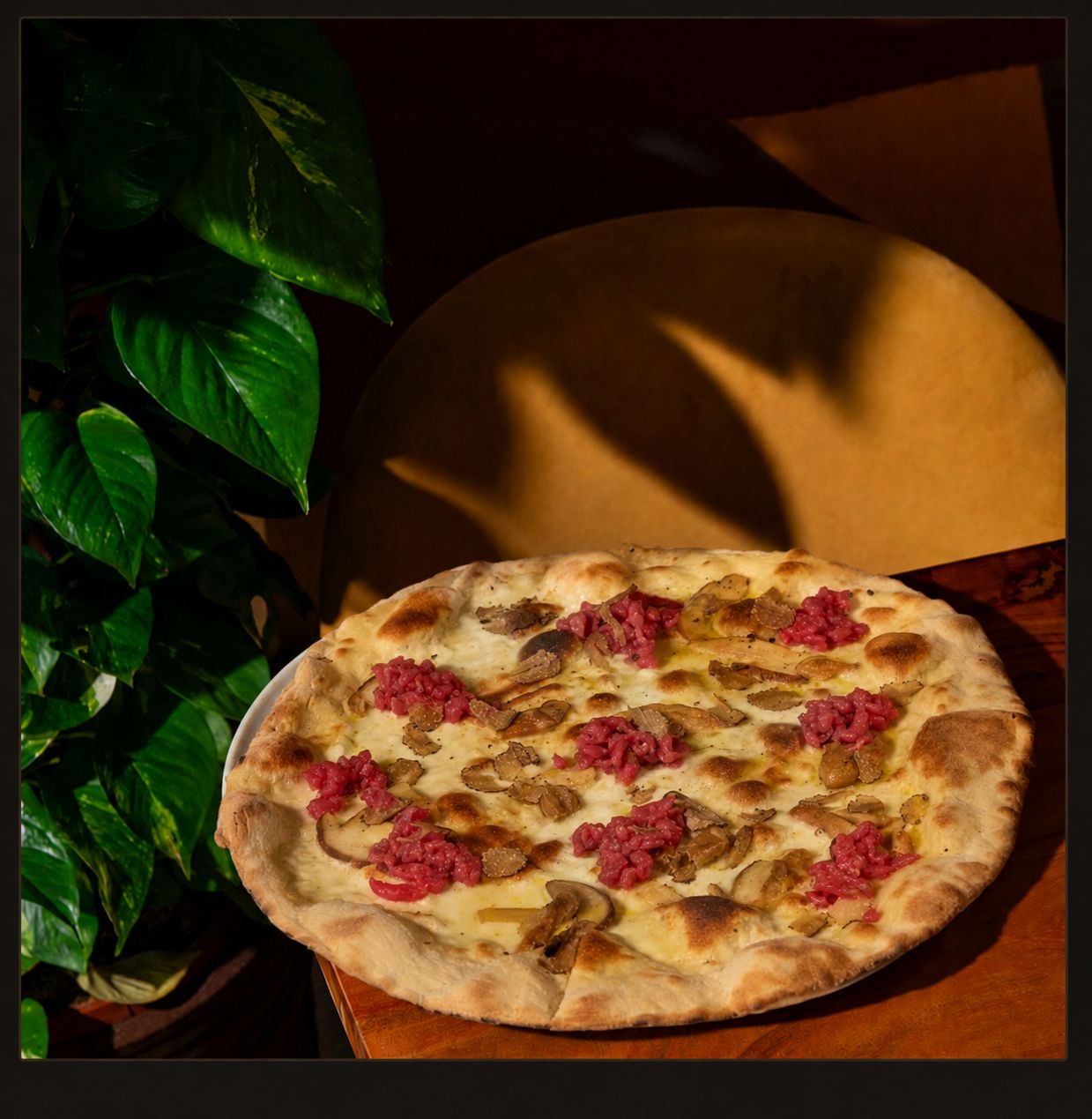 Pizza gourmet Mani in Pasta
