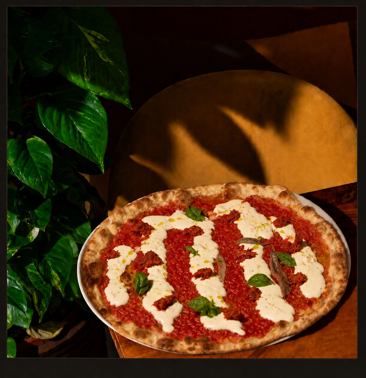 Pizza gourmet Mani in Pasta