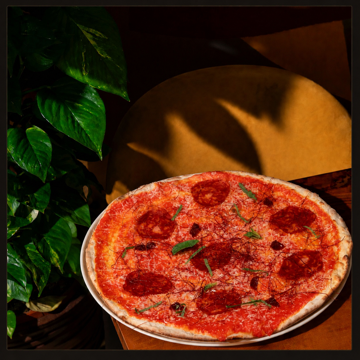 Pizza gourmet Mani in Pasta