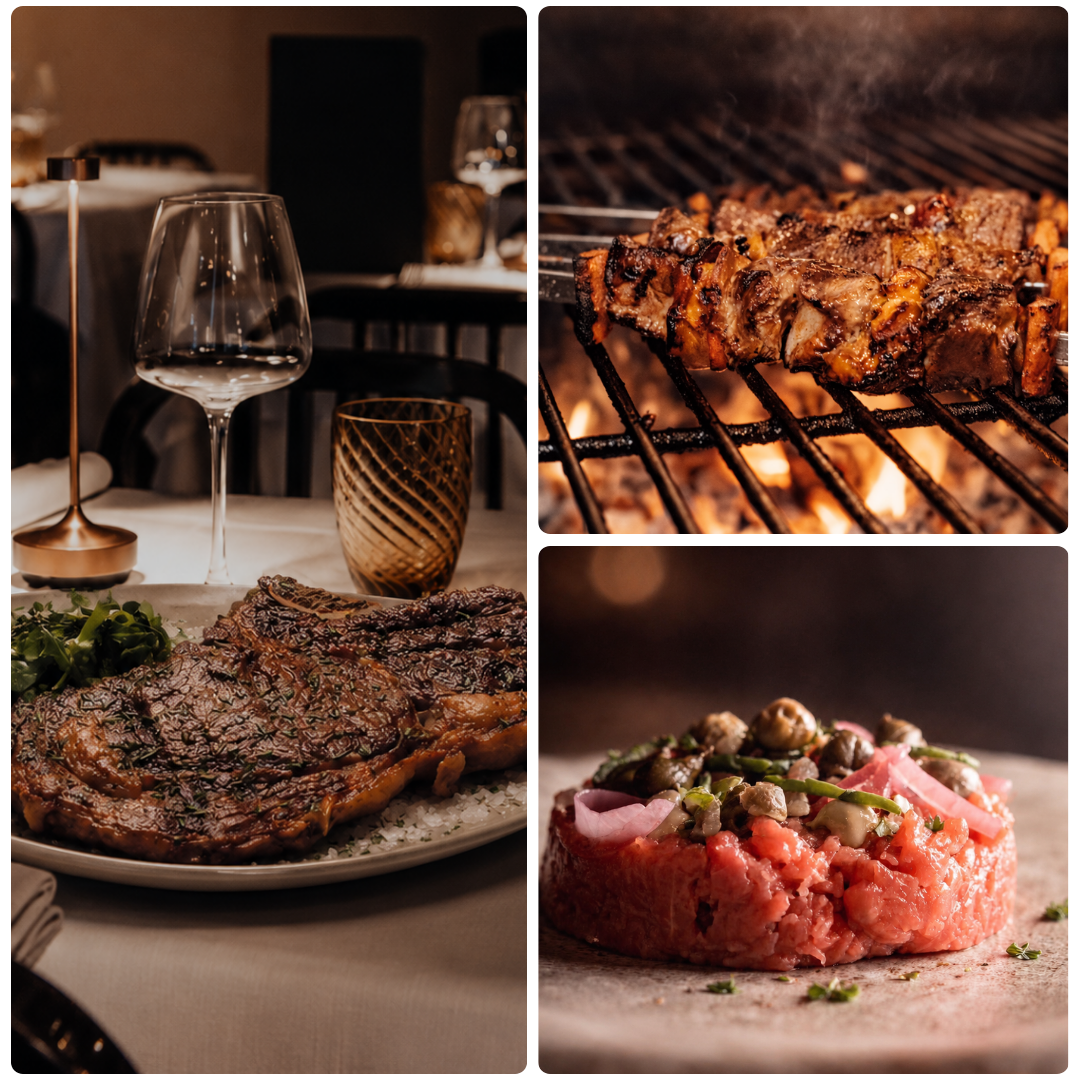 Costata, carne alla brace e tartare di El Patocho