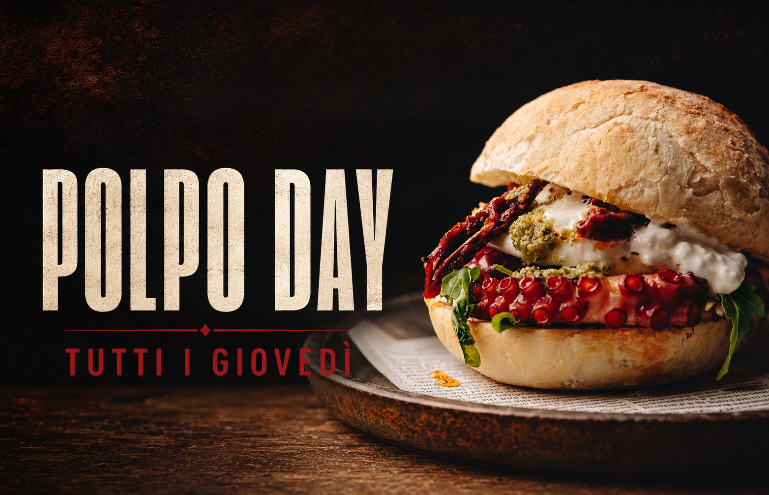Serata Polpo Day al Sottosopra
