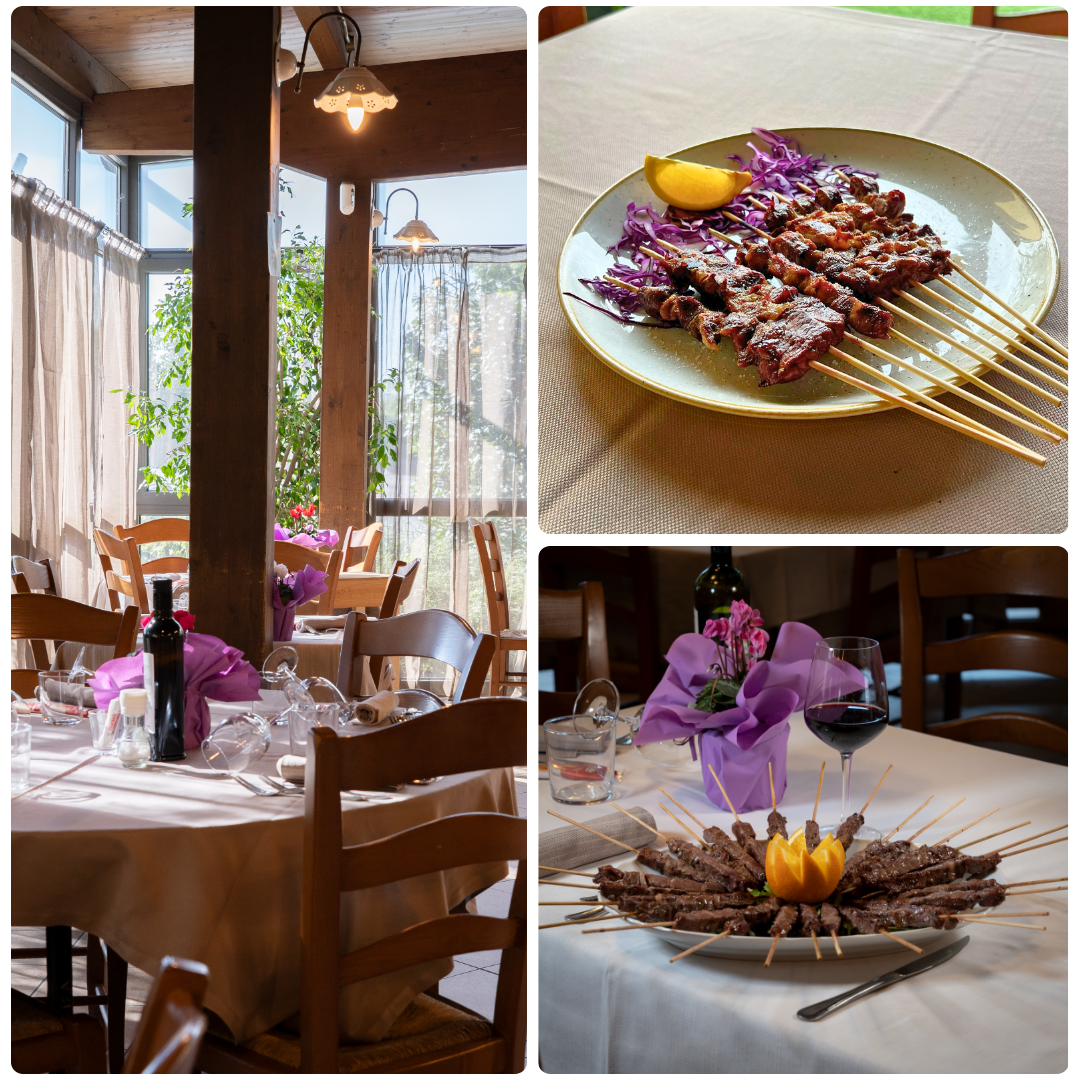 Arrosticini artigianali e sala di Dal Pastor
