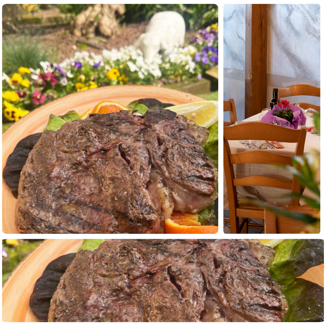 Carne alla griglia e sala di Dal Pastor