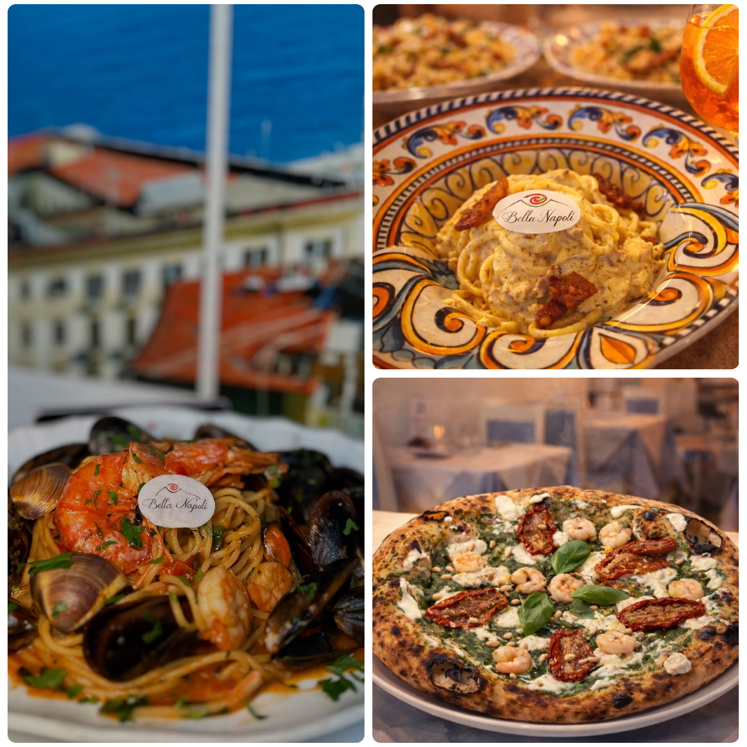 Pizza, cucina di mare e primi di BellaNapoli
