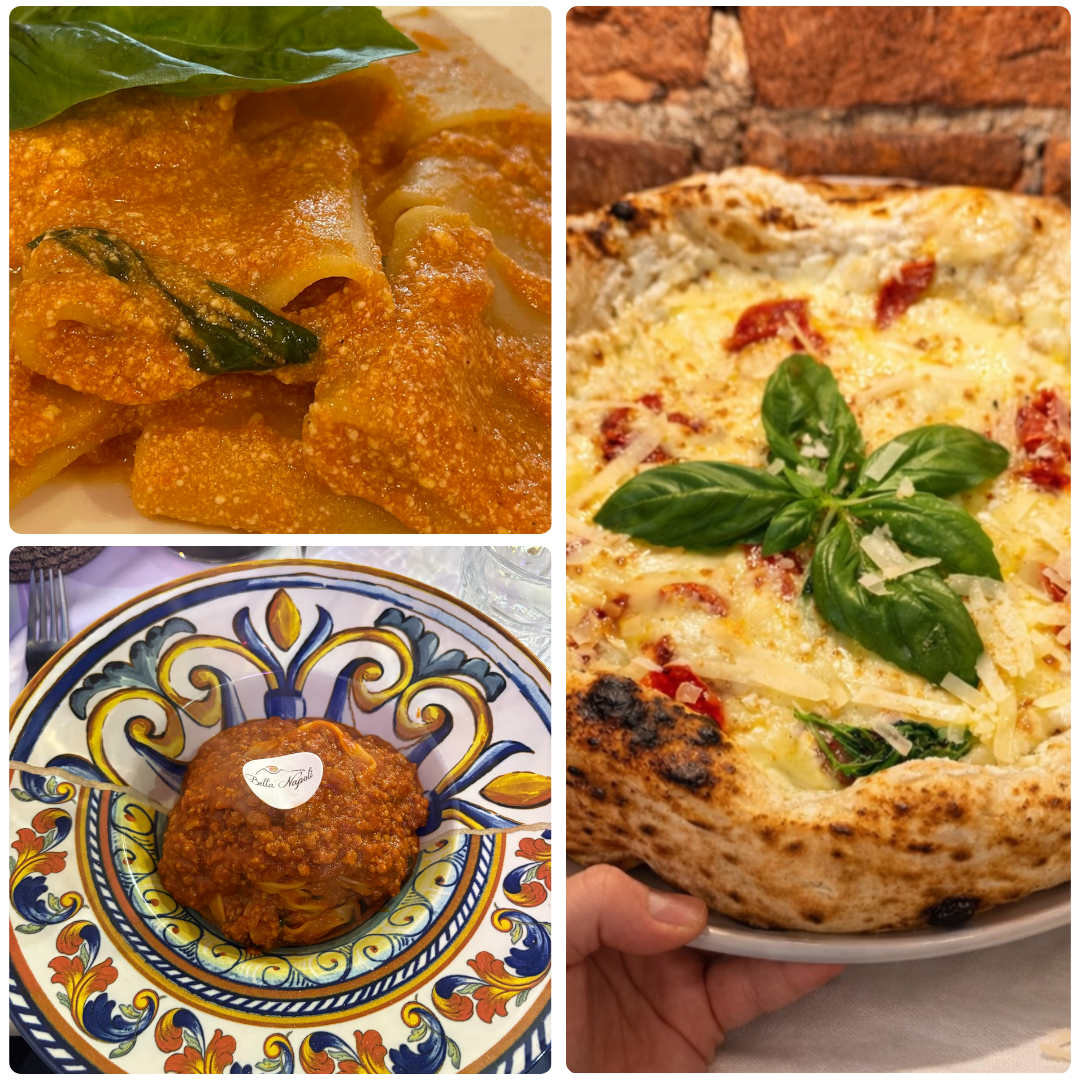 Piatti della tradizione napoletana serviti da BellaNapoli