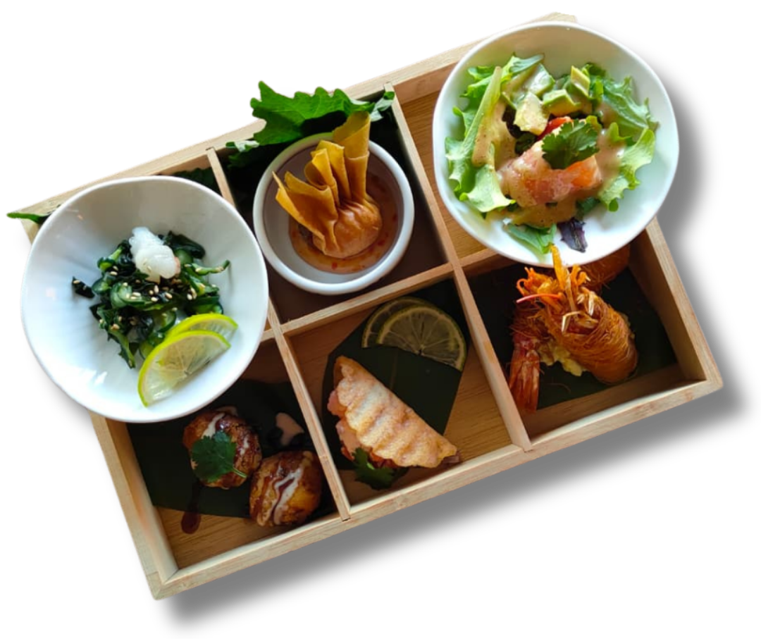 Bento box del business lunch di Ristorante Casanostra