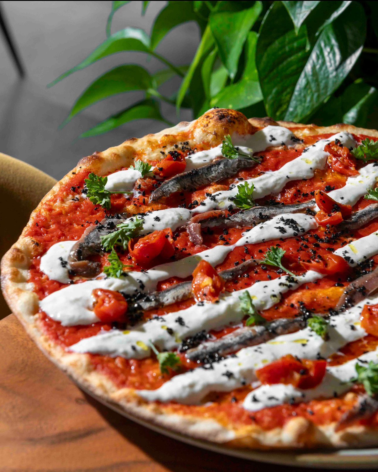 Pizza gourmet Mani in Pasta