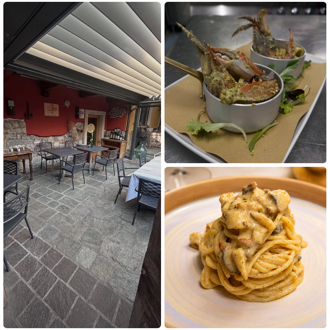 L'atmosfera, la cucina e i piatti di Taverna Versace
