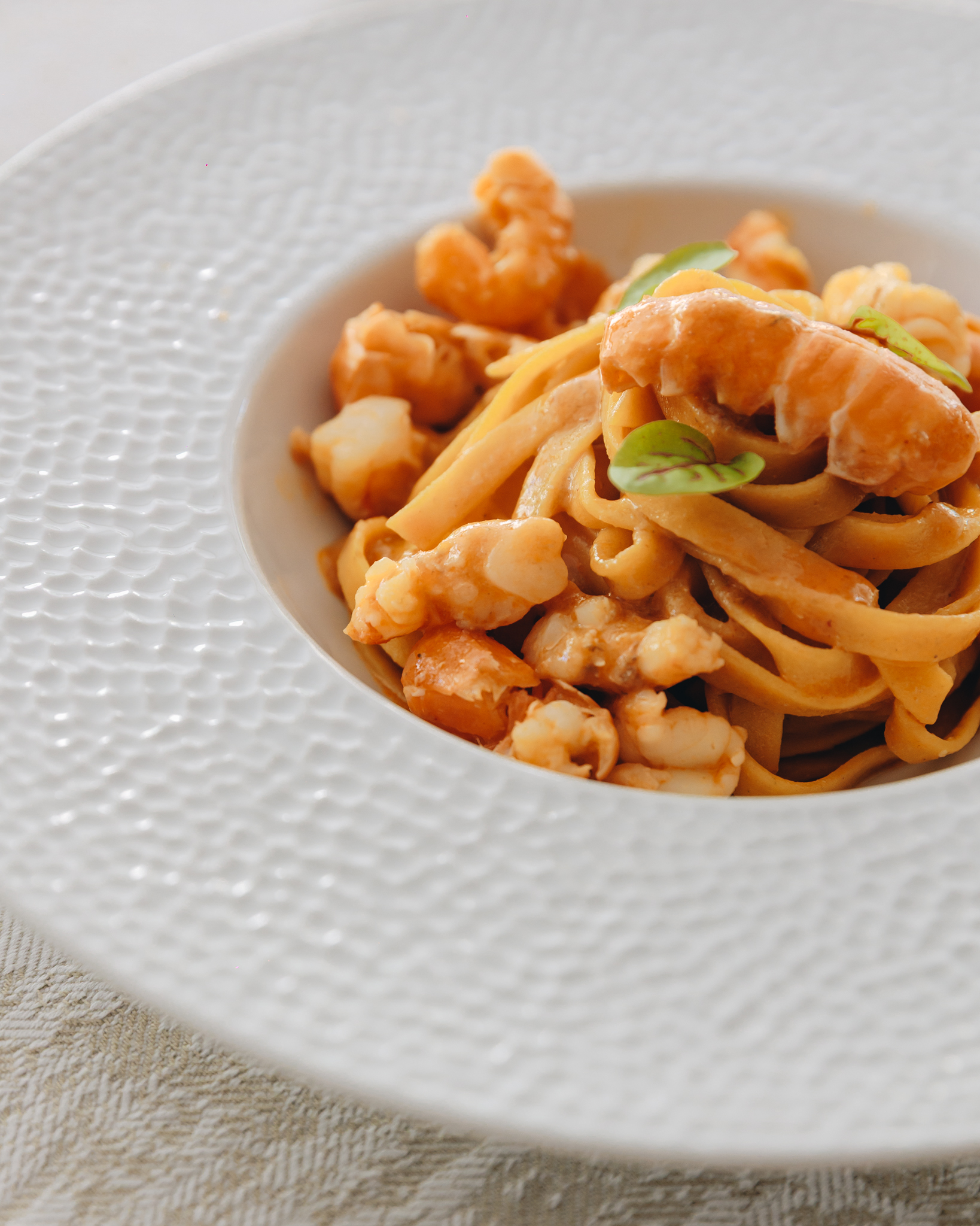 Piatto di mare preparato per una cena da Antico Borgo