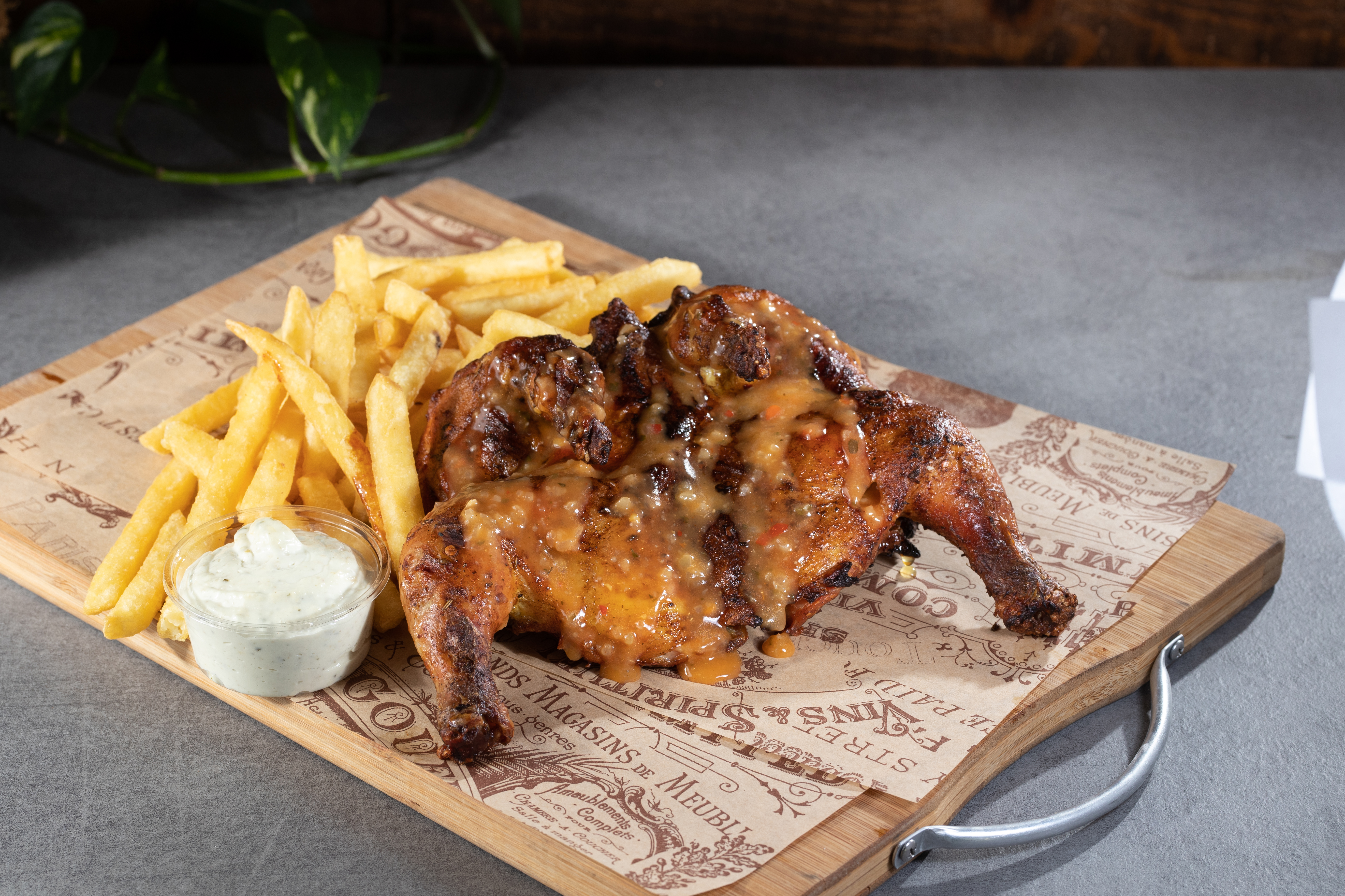 Galletto Glassato SBAFF con salsa Peri Peri