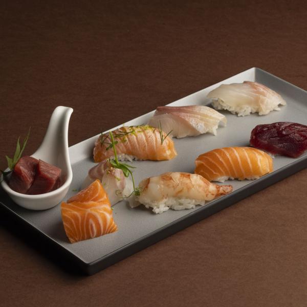 Selezione di nigiri MU Fish