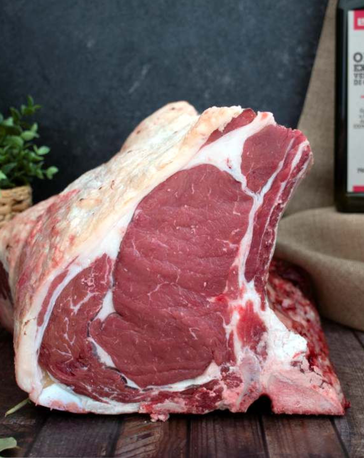 Taglio di carne di Fassona Piemontese.