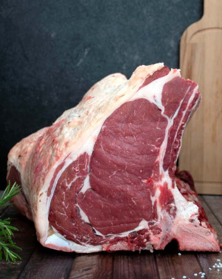 Taglio di carne della selezione Erba.