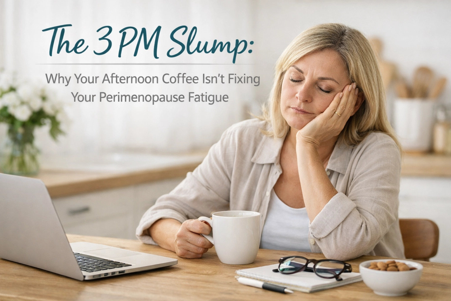 The 3 PM Slump: Why Coffee Won't Fix Your Perimenopause Fatigue