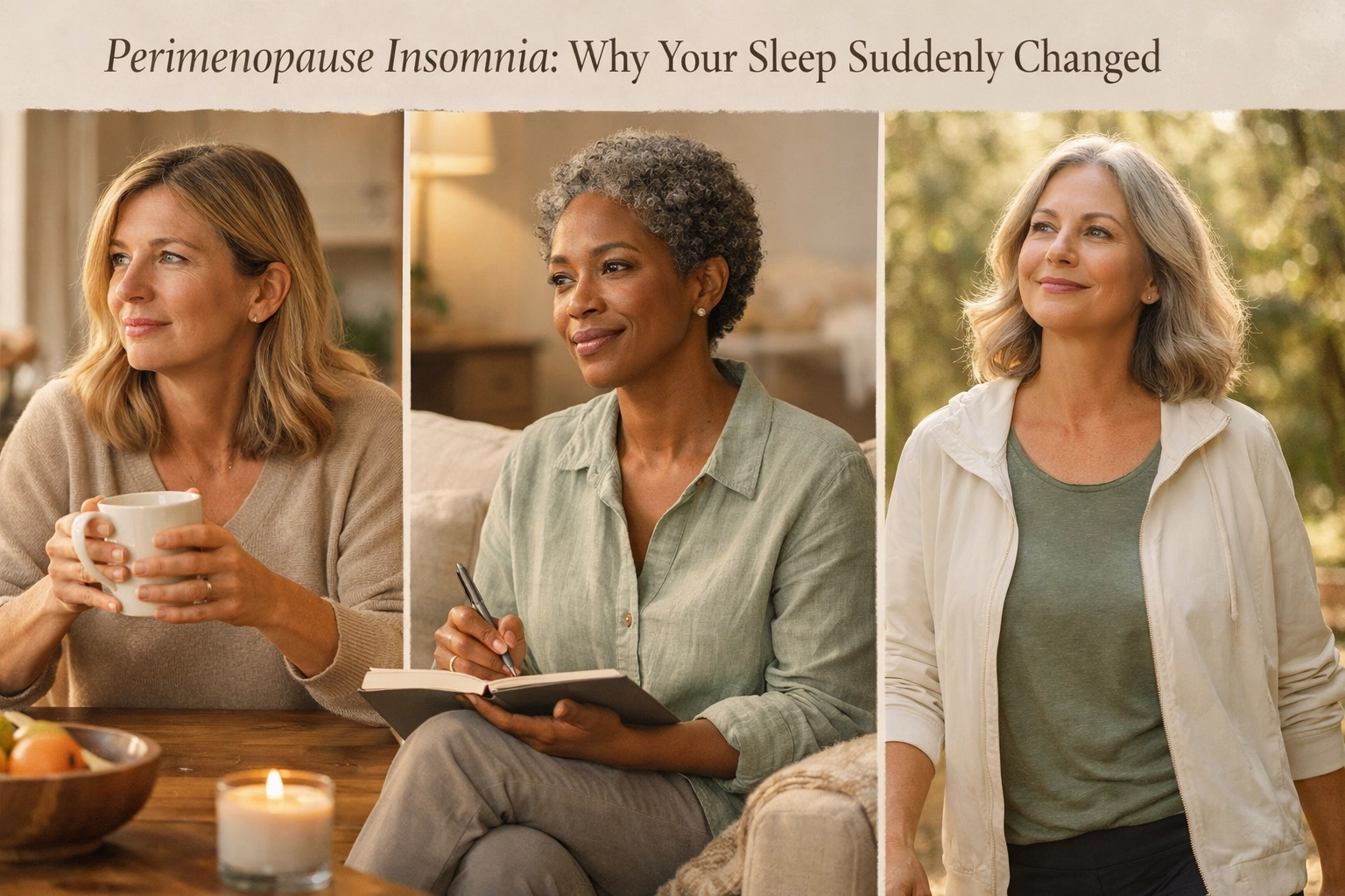  Perimenopause Insomnia: Why Your Sleep Suddenly Changed | Health Coach Lucy
