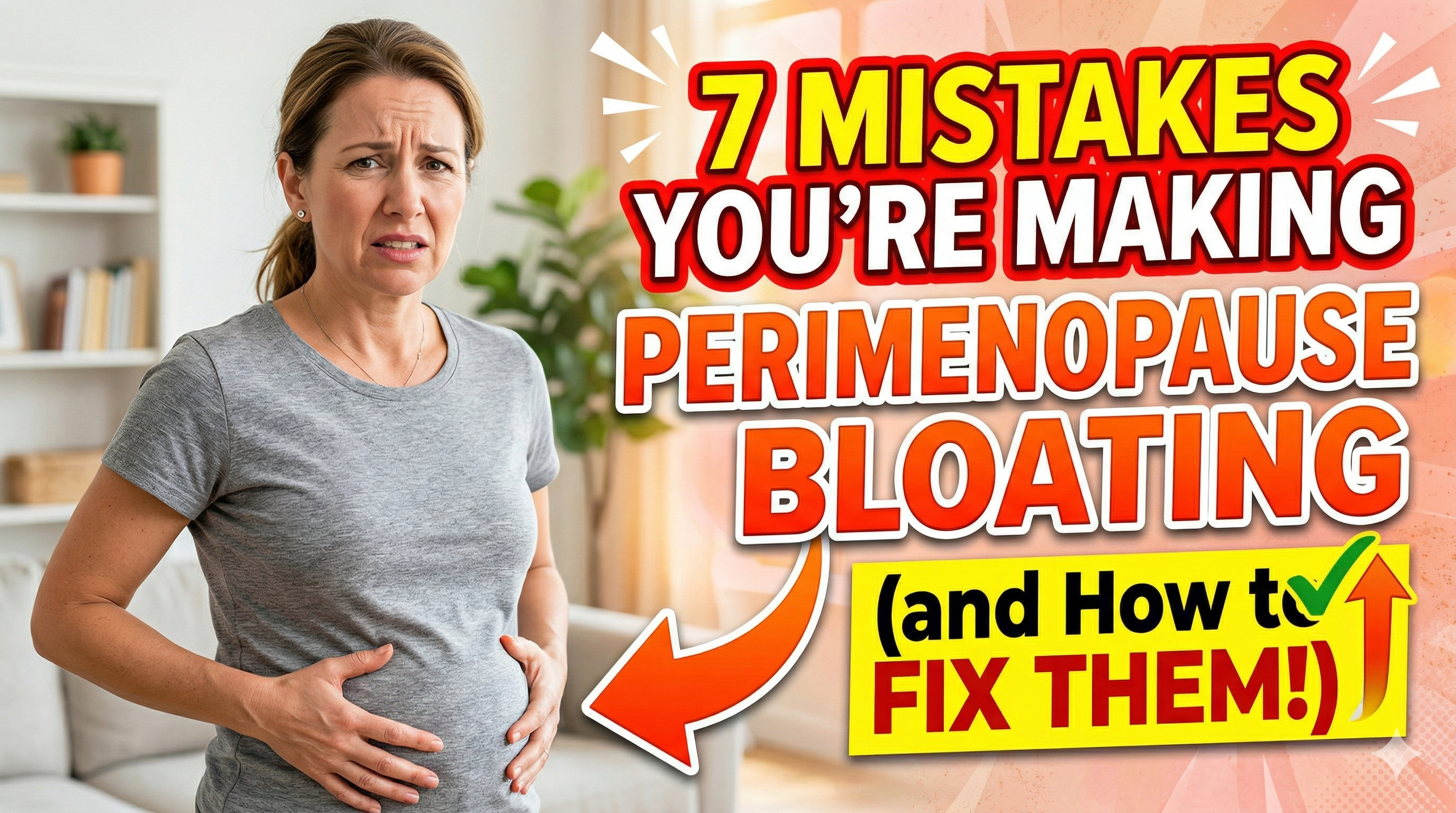 7 Common Perimenopause Bloating Mistakes | Health Coach Lucy