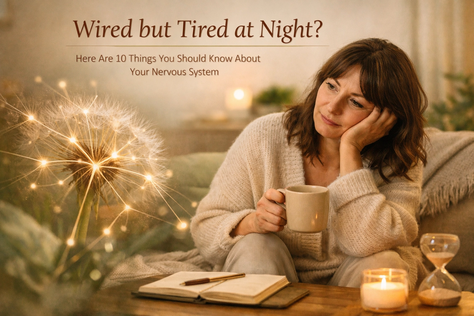 Wired but Tired at Night? 10 Nervous System Facts | Health Coach Lucy