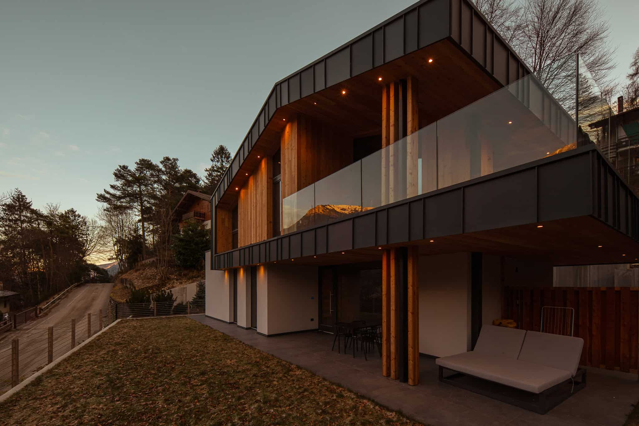 Edificio in legno Abito Holz