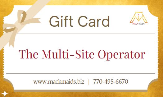 Gift card: The Multi-Site Operator