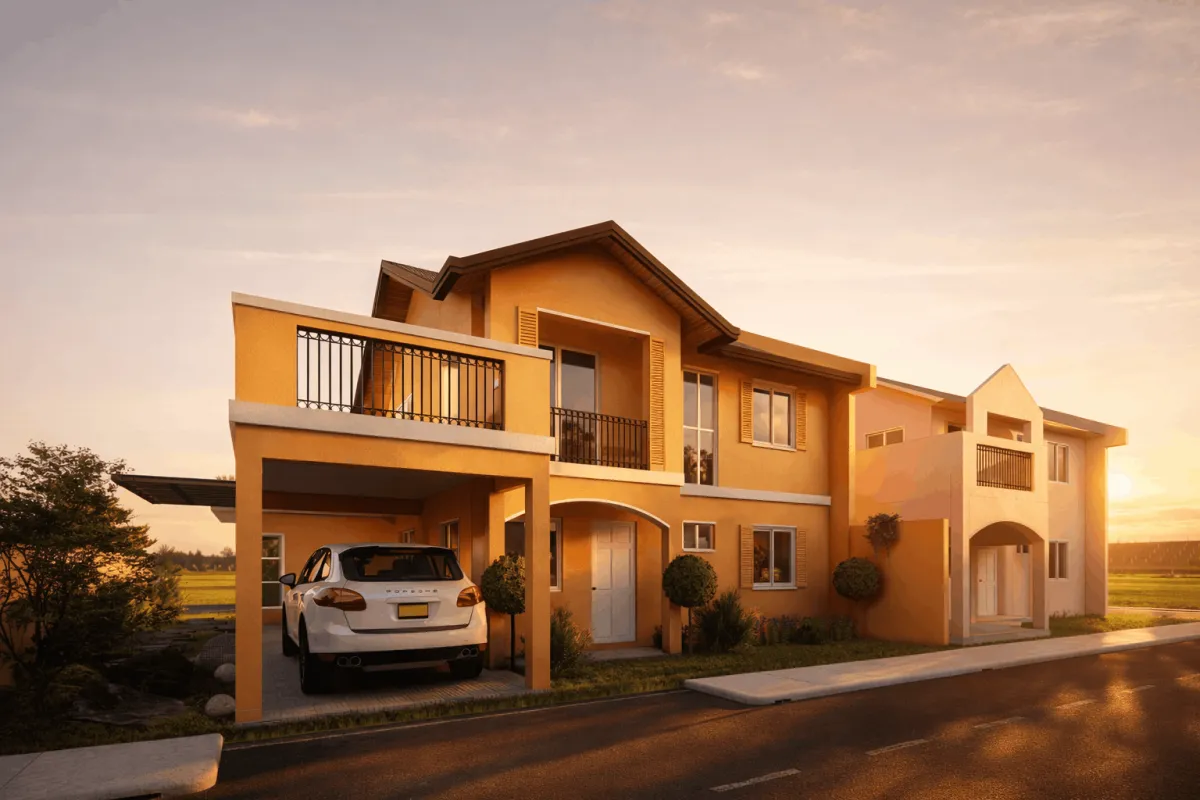 Original Camella house before expansion